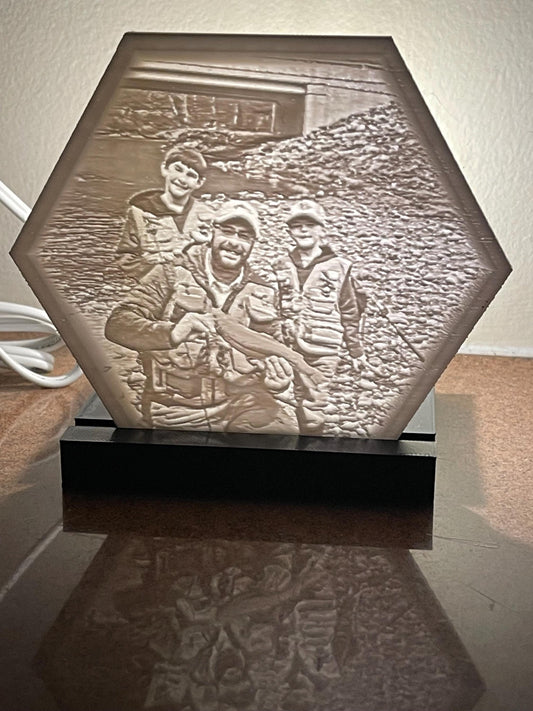 Personalized Photo Night Light | Custom Lithophane Gift for everyone!