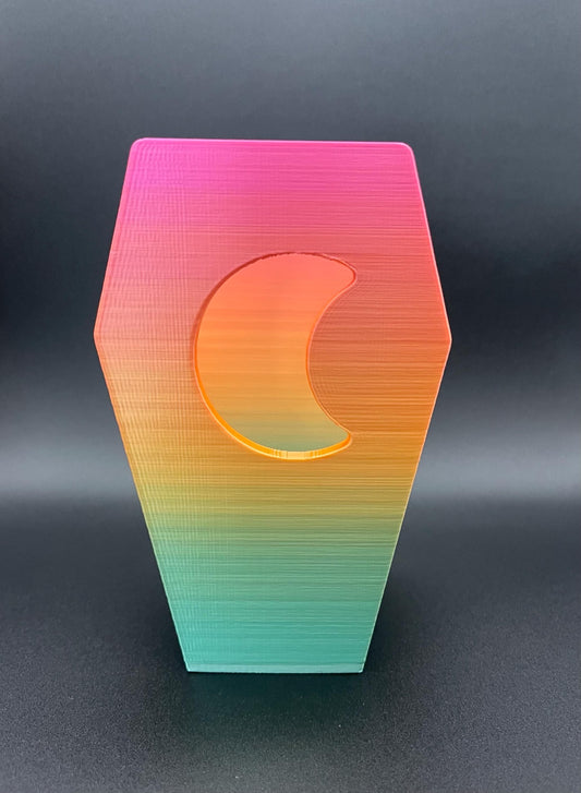 coffin makeup brush/desk organizer!