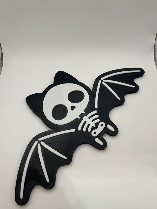 Skeleton Bat Decor!