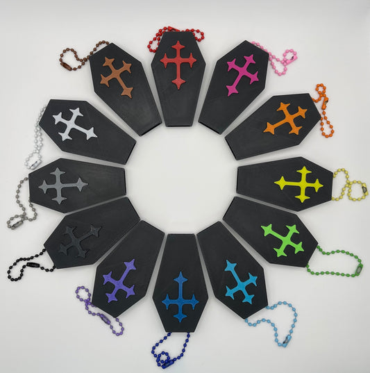 The "Final Sip" Coffin Can Opener-Gothic Tab Puller