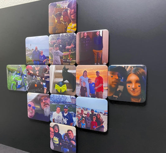 Custom Photo Magnets: Your Memories, Your Fridge!