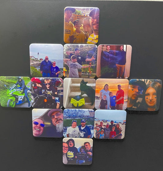 Custom Photo Magnets: Your Memories, Your Fridge!
