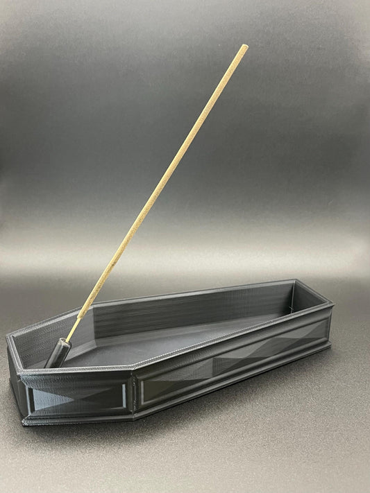 coffin incense holder!